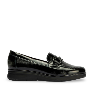 Pitillos Mocasín Charol Negro 10701