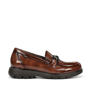 Fluchos Mocasín Con Adorno y Suela Confort Color Burdeos F1794