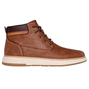 Skechers Botines Color Marrón Resistentes al Agua 205235