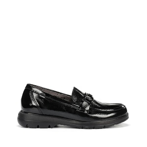 Fluchos Mocasín Charol Negro F1794 NAPLAK
