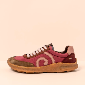 El Naturalista sneaker barefoot  color burdeos A54354