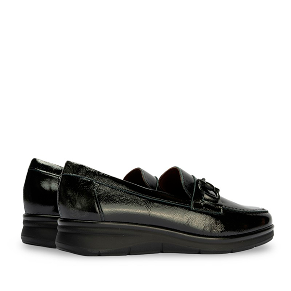Pitillos Mocasín Charol Negro 10701 - Imagen 4