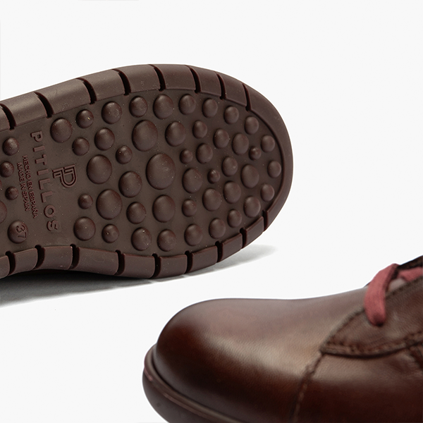 Pitillos Zapato Confort Color Burdeos 20213 - Imagen 3