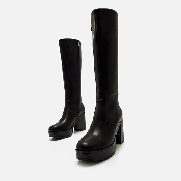 Mustang Bota Alta Negra 50522 - Imagen 5