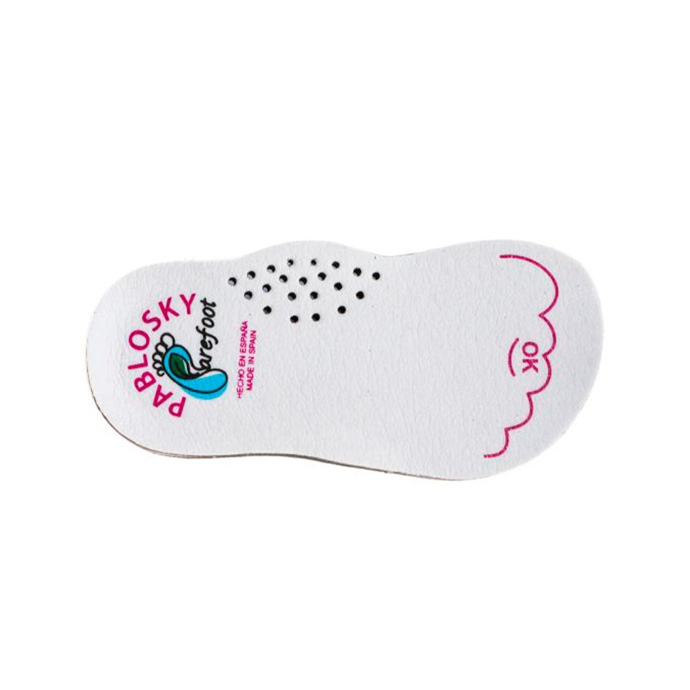Pablosky Deportivo Respetuoso Suela Barefoot Blanco 044807 - Imagen 5